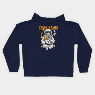 Think Ramen Space Monkey Kids Hoodie